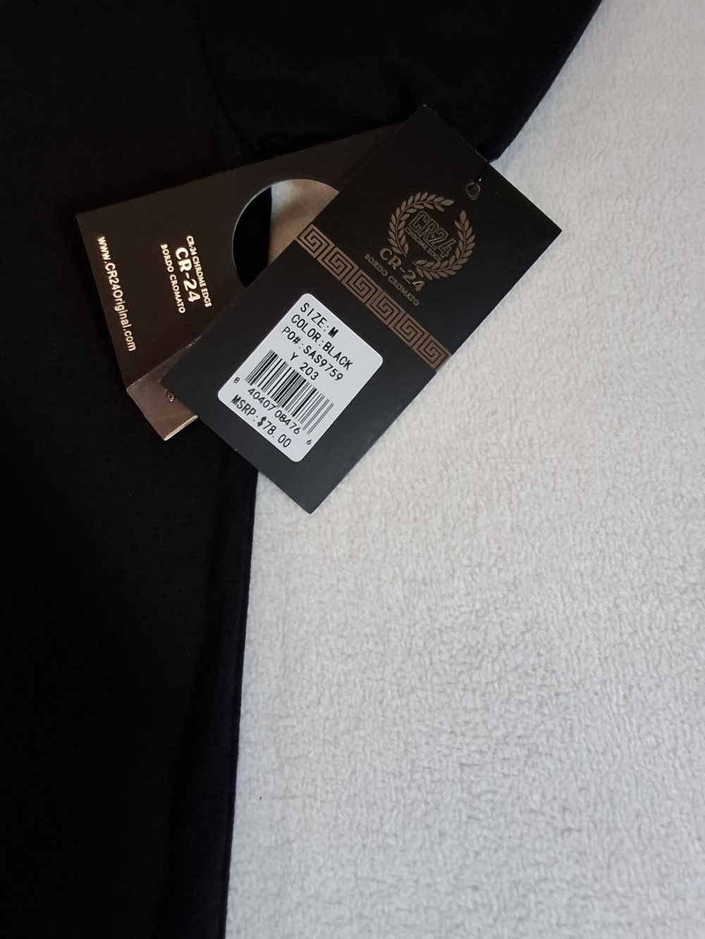 CR - 24 Legend Men's Black Short-Sleeve Graphic Tee - Picture 2 of 9